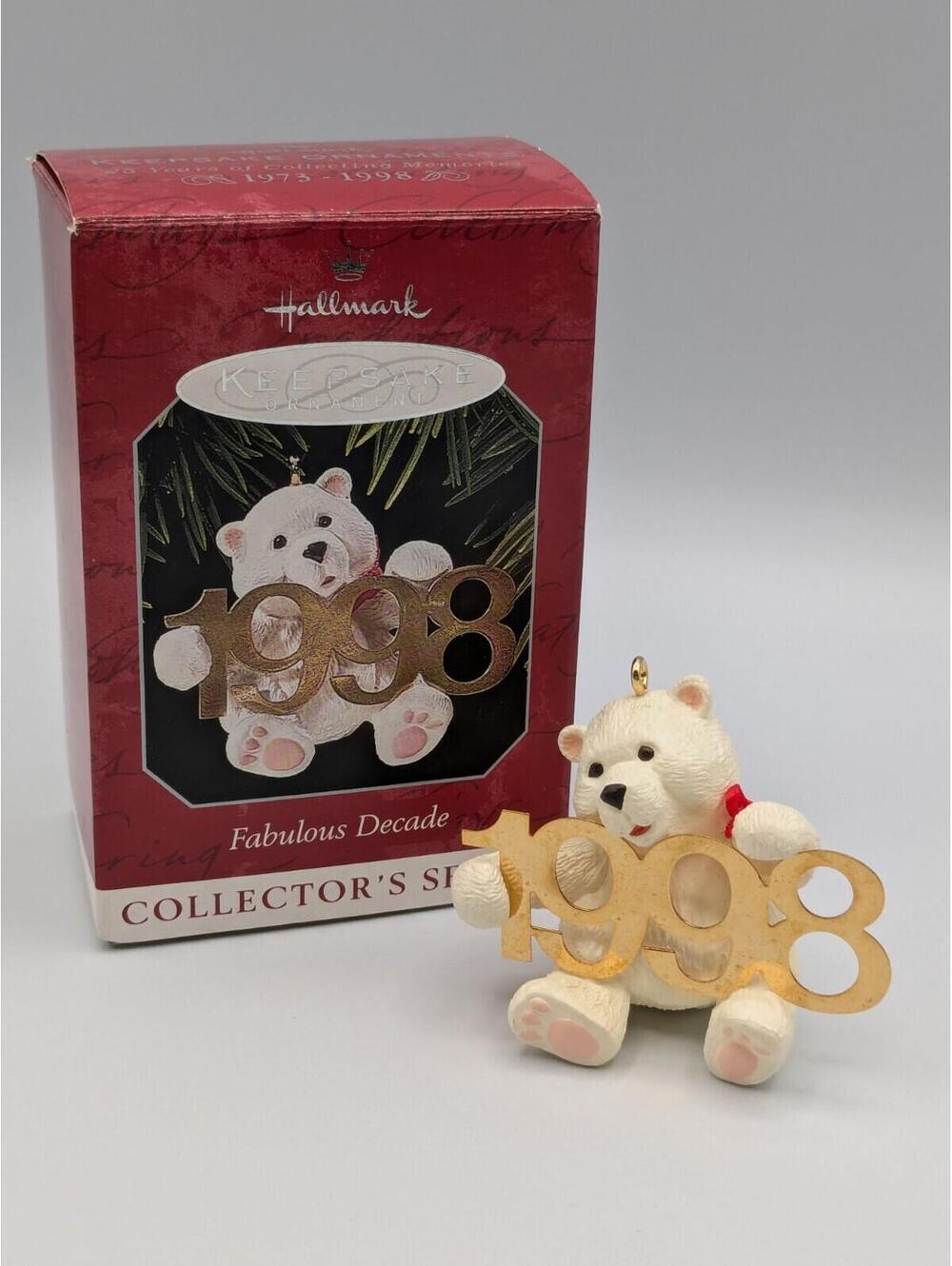 Hallmark Keepsake Fabulous Decade 1998, 9th in Fabulous Decade Series Ornament